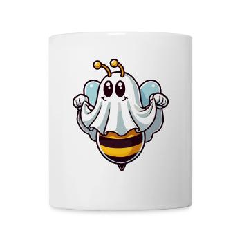 Funny Bee Ghost Cute Ghost Bee - Mug - white - Front