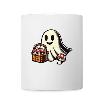 unheMushroom Picker Ghost Ghostly Mushroom Lover - Mug - white - Front