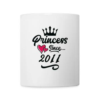 2011 Prinzessin Geburtstag - Tasse - Weiß - Vorne