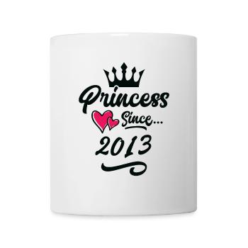 2013 Prinzessin Geburtstag - Tasse - Weiß - Vorne