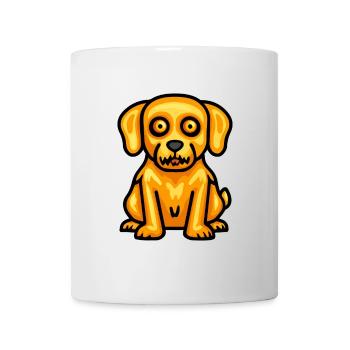 Golden Retriever Dog HalloweenFunny - Mug - white - Front