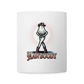 Cowboy Girl Ghost Funny Pun Saying - Mug - white - Front