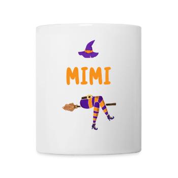 Je suis la sorcière Mimi - Mug blanc - blanc - Devant