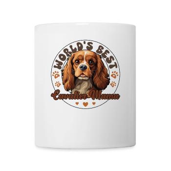 Cavalier King Charles Spaniel Dog Cavalier Mom - Mug - white - Front