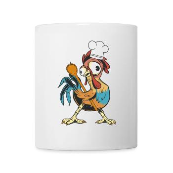 Chicken Rooster Cook Cooks Cook Culinary Arts Hobby Cook - Mug - white - Front
