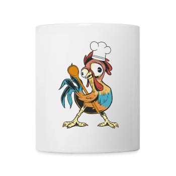 Chicken Rooster Cook Cooks Cook Culinary Arts Hobby Cook - Mug - white - Front
