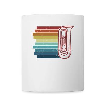 Retro Euphoniumist Instrument Euphonist Player - Mug - white - Front