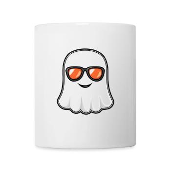 Fantôme Halloween Cool - Mug blanc - blanc - Devant