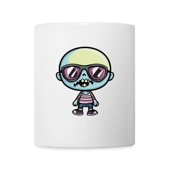 Zombie Halloween Cool - Mug blanc - blanc - Devant