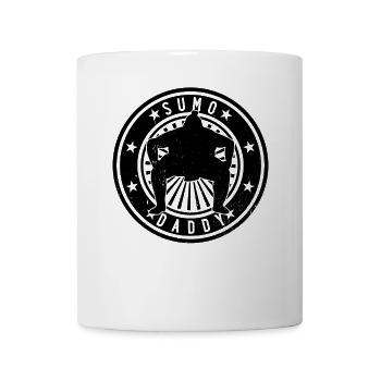 Sumo Daddy Lutteur de sumo - Mug blanc - blanc - Devant