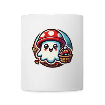 Pilzsammler Gespenst Geisterhafter Pilze Liebhaber - Tasse - Weiß - Vorne