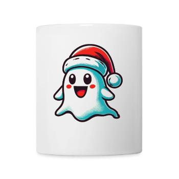 Niedliches Weihnachten Gespenst Last Minute Kostüm - Tasse - Weiß - Vorne