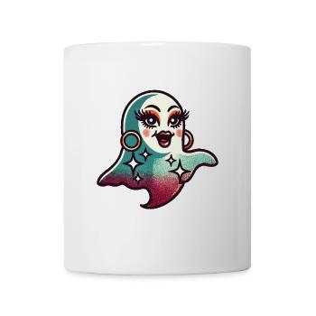 Drôle Glamour Goule Flashy Halloween - Mug blanc - blanc - Devant