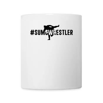 #sumoWrestler - Lutteur de sumo - Mug blanc - blanc - Devant