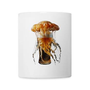 Méduse - Mug blanc - blanc - Devant