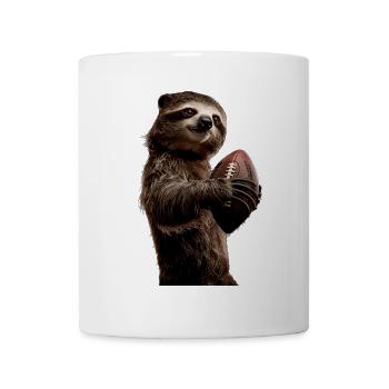 Faultier - Tasse - Weiß - Vorne