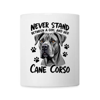 Cane Corso Italiano Cadeau drôle de Cane Corso - Mug blanc - blanc - Devant