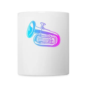 Instrument Euphoniste Euphonium Joueur Euphonium - Mug blanc - blanc - Devant