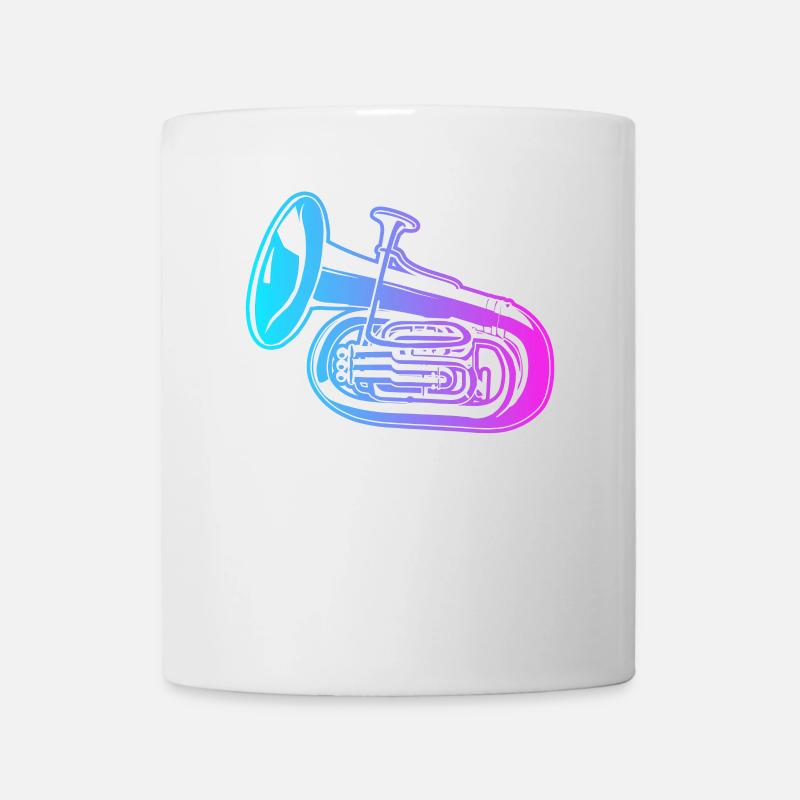 Instrument Euphonist Euphoniumist Spieler Euphonium - Tasse - Weiß