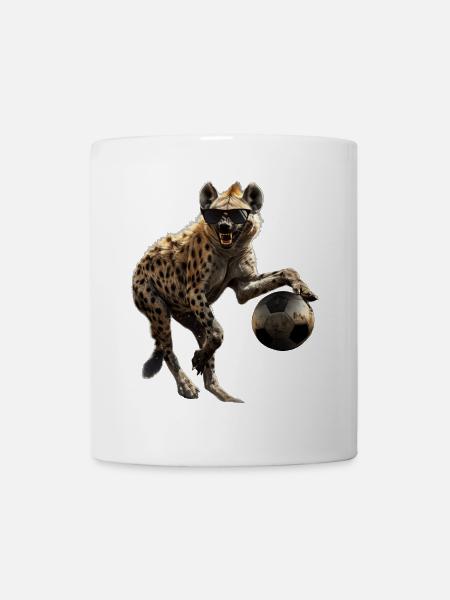 Hyène - Mug blanc - blanc