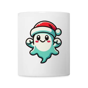 Cute Christmas Ghost Funny Halloween - Mug - white - Front