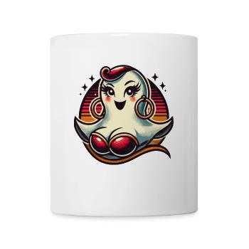 Drôle Glamour Goule Flashy Halloween - Mug blanc - blanc - Devant