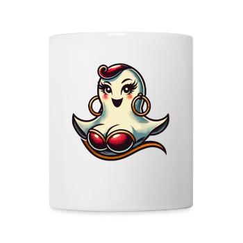 Drôle Glamour Goule Flashy Halloween - Mug blanc - blanc - Devant