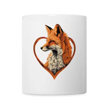 Fuchs - Tasse - Weiß - Vorne