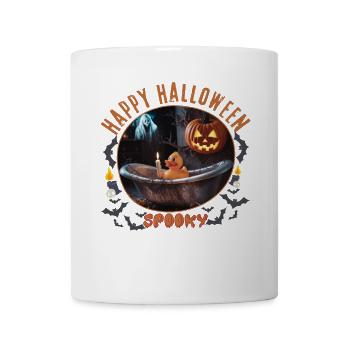 Spooky Halloween Bath Scene - Mug - white - Front