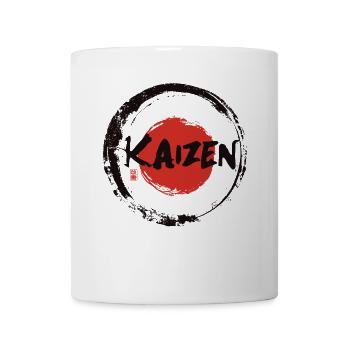 Hiragana Katakana Kaizen-methode Kaizen - Tasse - Weiß - Vorne
