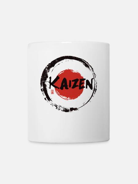 Hiragana Katakana Kaizen-methode Kaizen - Tasse - Weiß