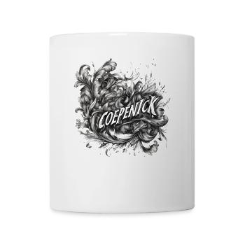 Berlin Köpenick Souvenir Cöpenick Barock-Blätter - Tasse - Weiß - Vorne