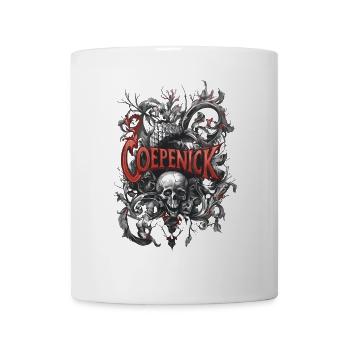 Berlin Köpenick Souvenir Cöpenick Dark Skull - Tasse - Weiß - Vorne