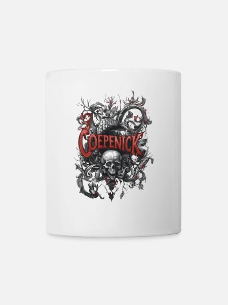 Berlin Köpenick Souvenir Cöpenick Dark Skull - Tasse - Weiß