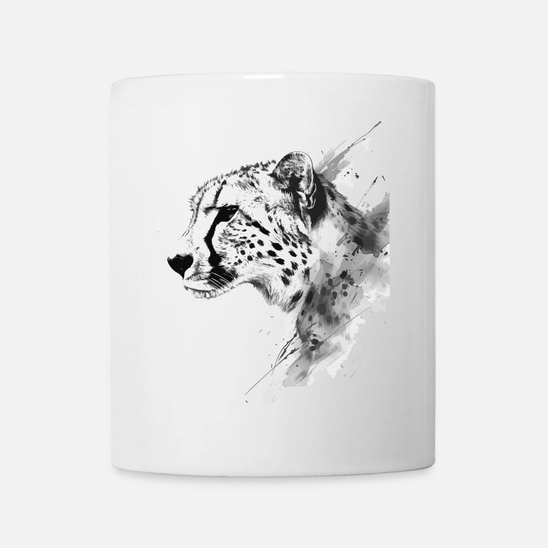 Gepard - Tasse - Weiß