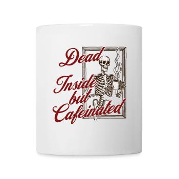 Halloween Coffee Lover Skeleton Coffee Design - Mug - white - Front