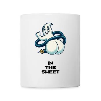 Freak sous la feuille drôle de conception fantôme - Mug blanc - blanc - Devant