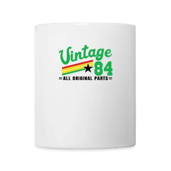 1984 Birthday Vintage All Original Parts No III - Mug - white - Front