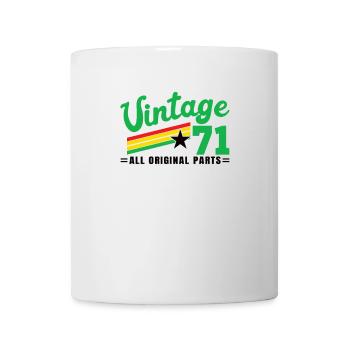 1971 Birthday Vintage All Original Parts No III - Mug - white - Front