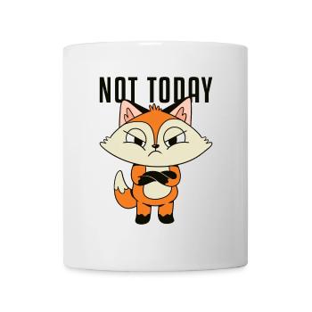 Not Today Canidae Caninae Red Fox Fox Lover Fox - Mug - white - Front