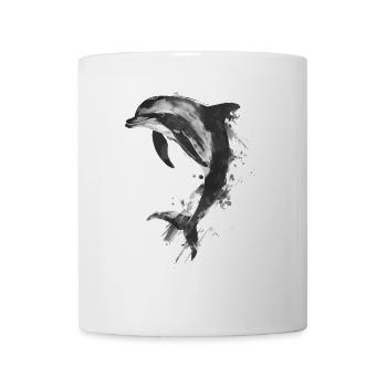 Delphin - Tasse - Weiß - Vorne