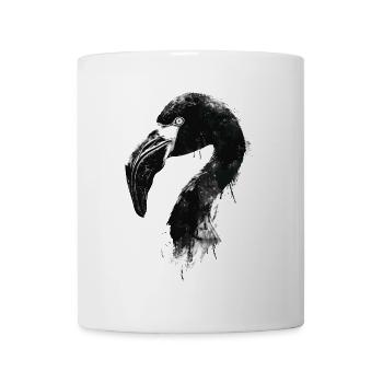 Flamingo - Tasse - Weiß - Vorne
