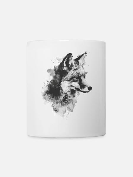 Fuchs - Tasse - Weiß