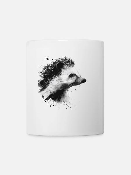 Igel - Tasse - Weiß