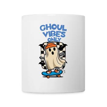 Ghoul Vibes Only Funny Saying Design - Mug - white - Front