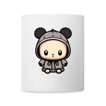 Mouse Winter Comic Cute - Mug - white - Front