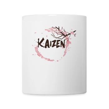 Hiragana Katakana Kaizen-methode Kaizen - Tasse - Weiß - Vorne