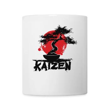 Hiragana Katakana Kaizen-methode Kaizen - Tasse - Weiß - Vorne