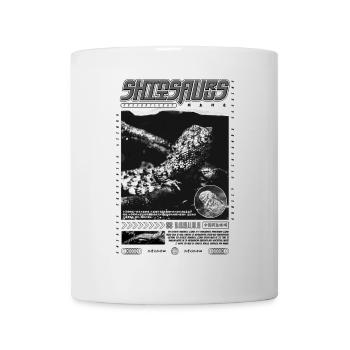 Crocodile chinois lézard Shinisaurus crocodilurus - Mug blanc - blanc - Devant