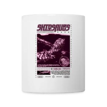 Crocodile chinois lézard Shinisaurus crocodilurus - Mug blanc - blanc - Devant
